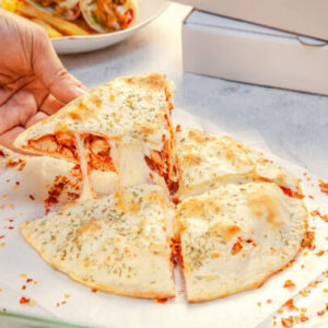 Chicken Cheez Naan