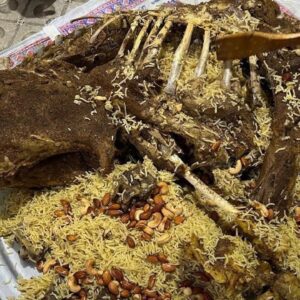 Salam Bakra Khadda Sajji with Rice