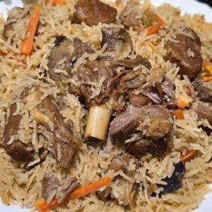 Special Motton Kabli Pulao